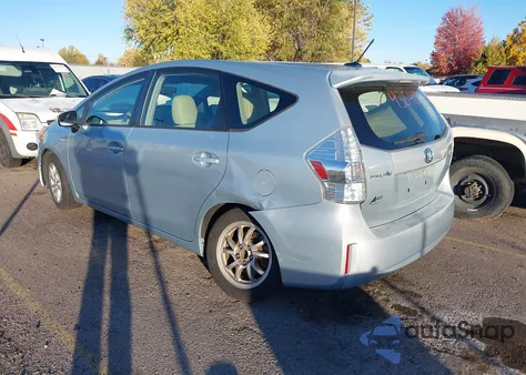 2013 Toyota Prius V Three from USA, damaged, VIN JTDZN3EUXD3230526